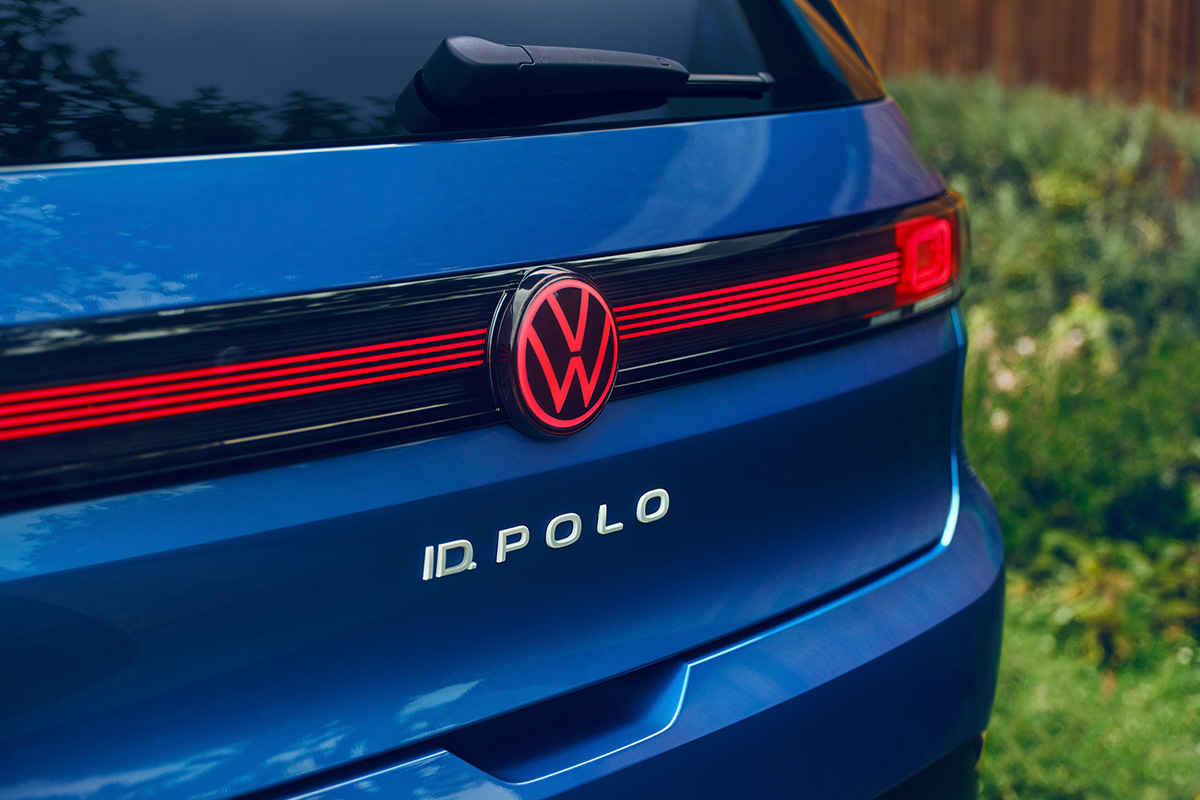 Heckansicht des ID. Polo